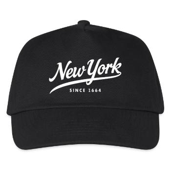New York Big Apple Since 1664 - Kinder Basecap - Schwarz - Vorne