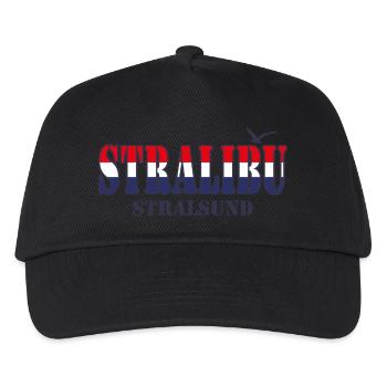 STRALIBU - Kinder Basecap - Schwarz - Vorne