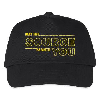 Que la source soit avec vous – Geek Tee - Casquette de baseball Enfant - noir - Devant
