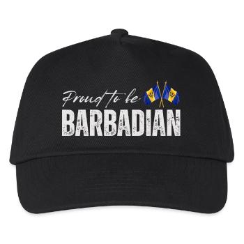 Barbadian Pride, Barbados Flag - Kids’ Baseball Cap - black - Front