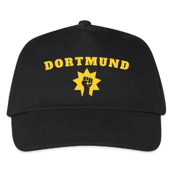Dortmund - Kinder Basecap - Schwarz - Vorne
