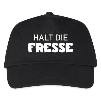 Shut Up - Cool Saying - Kids’ Baseball Cap - black - Front