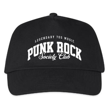 Punk Rock Society Club 70s - Kids’ Baseball Cap - black - Front