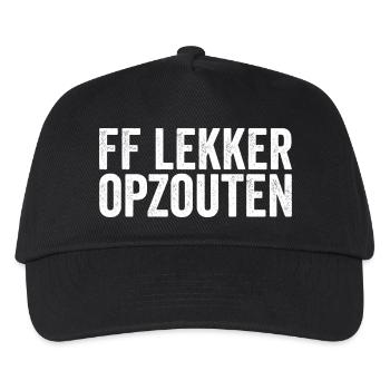 FF Nice Salting – Direkt zum Punkt - Kinder Basecap - Schwarz - Vorne