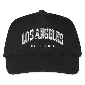 Los Angeles California College Style Souvenir - Kids’ Baseball Cap - black - Front