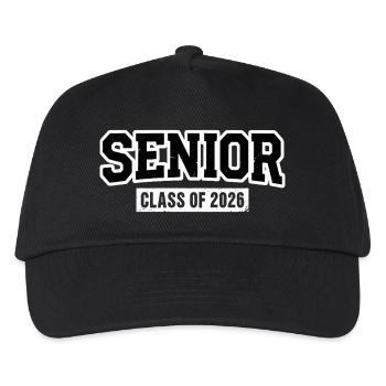 PROMOTION DE TERMINALE 2026 Diplômés Fiers - Casquette de baseball Enfant - noir - Devant