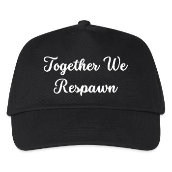 Together We Respawn - Kinder Basecap - Schwarz - Vorne