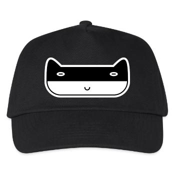 Cat Thug - Kids’ Baseball Cap - black - Front