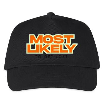Le plus susceptible de se perdre - Vacances familiales drôles - Casquette de baseball Enfant - noir - Devant