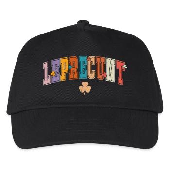 Don Leprecunt Arc-en-ciel Leprechaun - Casquette de baseball Enfant - noir - Devant
