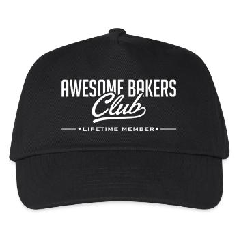 Bäcker Club - Kinder Basecap - Schwarz - Vorne