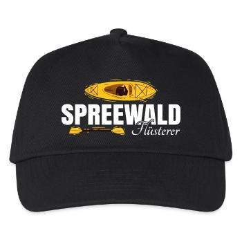 Spreewald Flüsterer - Kinder Basecap - Schwarz - Vorne