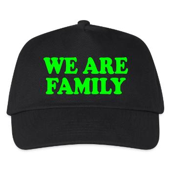 We are family - Casquette de baseball Enfant - noir - Devant