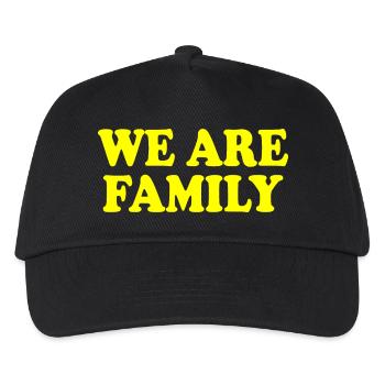 We are family - Casquette de baseball Enfant - noir - Devant