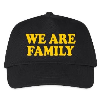 We are family - Casquette de baseball Enfant - noir - Devant