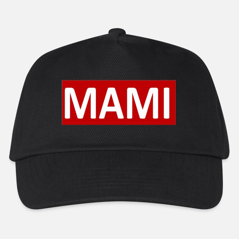 MAMI - Kinder Basecap - Schwarz