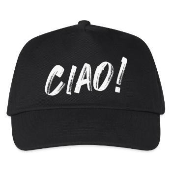 ciao - Kinder Basecap - Schwarz - Vorne