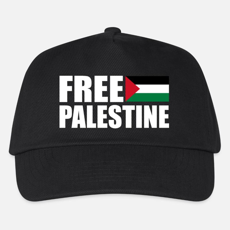 Free palestine - Casquette de baseball Enfant - noir