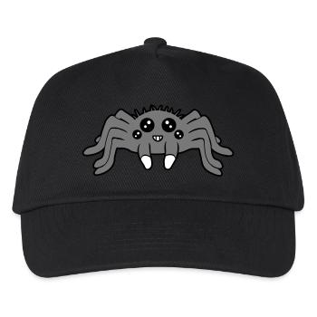 Design Small Spider - Kids’ Baseball Cap - black - Front