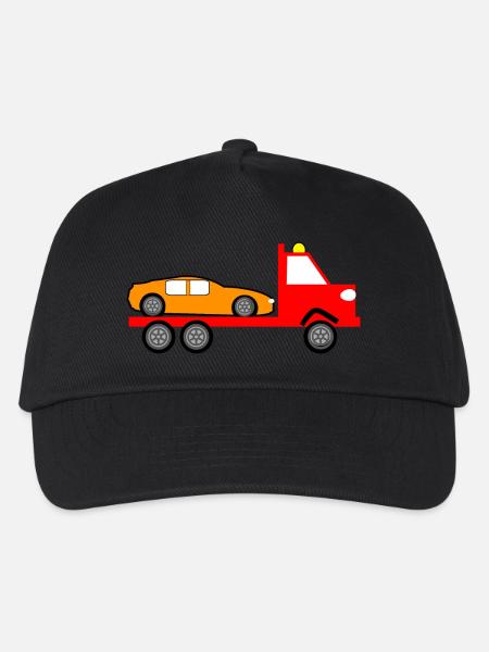 Truck - Kinder Basecap - Schwarz