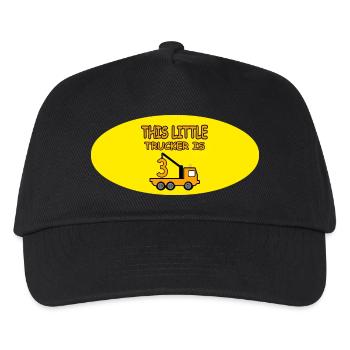 Truck - Kinder Basecap - Schwarz - Vorne