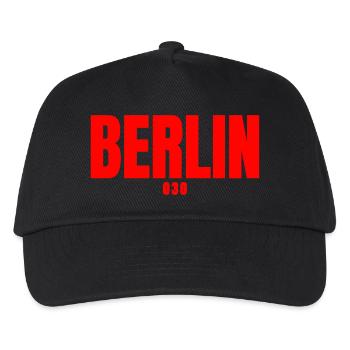 Berlin 030 - Kids’ Baseball Cap - black - Front