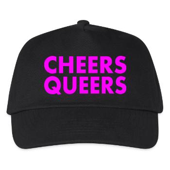 Cheers queers - Kids’ Baseball Cap - black - Front