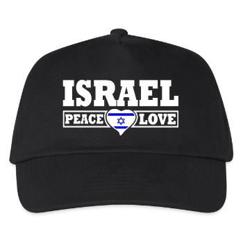 Israel - Kinder Basecap - Schwarz - Vorne
