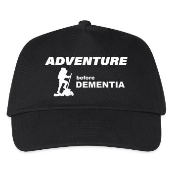 CLIMBING ADVENTURE - Kids’ Baseball Cap - black - Front