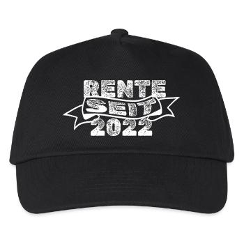 2022 - Kinder Basecap - Schwarz - Vorne