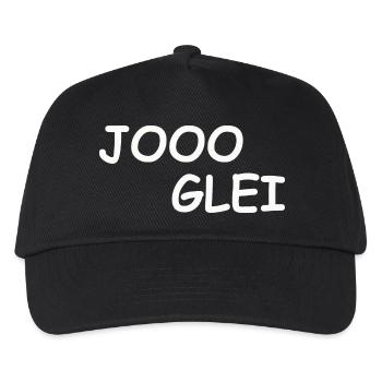 JOOO GLEI - Kinder Basecap - Schwarz - Vorne