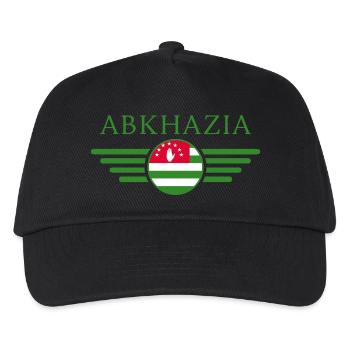 J’aime l’Abkhazie, T-shirt design de style élégance - Casquette de baseball Enfant - noir - Devant