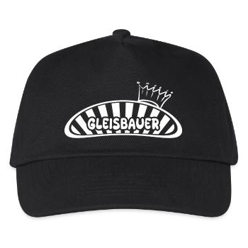 Track Builder as a Profession - Kids’ Baseball Cap - black - Front