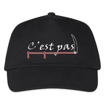 CpasFaux - Kinder Basecap - Schwarz - Vorne