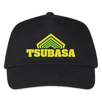 First name Tsubasa - Kids’ Baseball Cap - black - Front