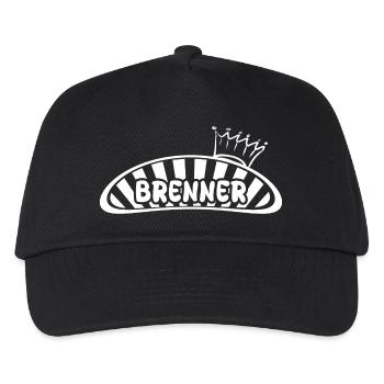 Profession : Brenner - Casquette de baseball Enfant - noir - Devant