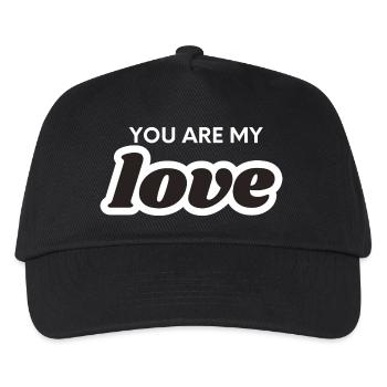 You are my love - Kinder Basecap - Schwarz - Vorne