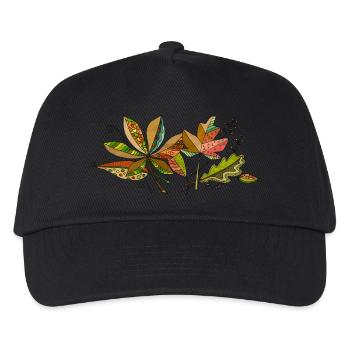 List - Kids’ Baseball Cap - black - Front