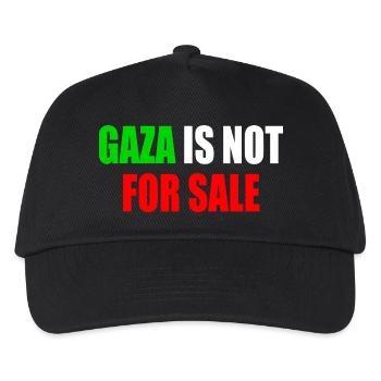 gaza is not for sale - Kids’ Baseball Cap - black - Front