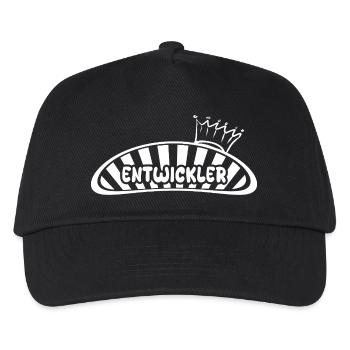 Beruf Entwickler - Kinder Basecap - Schwarz - Vorne
