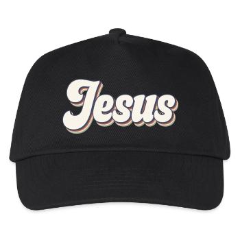 Jésus - Casquette de baseball Enfant - noir - Devant