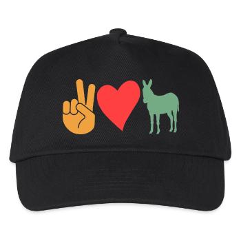 Donkey - Kids’ Baseball Cap - black - Front