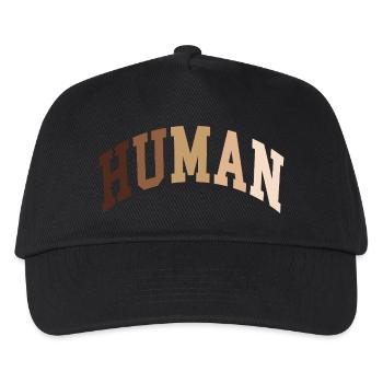 Human Human African - Kids’ Baseball Cap - black - Front