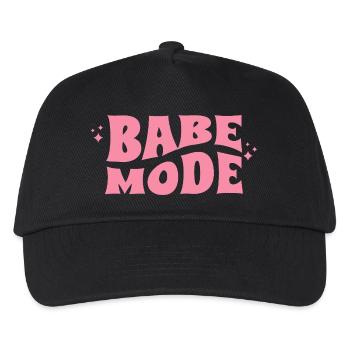 Babe Fashion Power Design - Casquette de baseball Enfant - noir - Devant