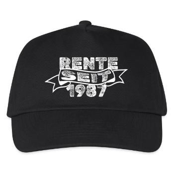 1987 - Kinder Basecap - Schwarz - Vorne