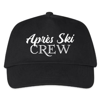 Après Ski Crew Ski Ski Holiday - Kids’ Baseball Cap - black - Front