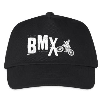 BMX Lifestyle - Kinder Basecap - Schwarz - Vorne