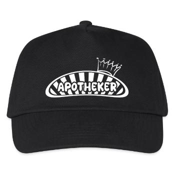 Apotheker - Kinder Basecap - Schwarz - Vorne