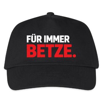 Für immer Betze – Kaiserslautern Statement Shirt - Kinder Basecap - Schwarz - Vorne