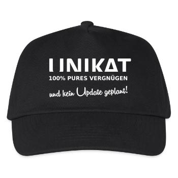 UNIQUE – 100% pure pleasure - Kids’ Baseball Cap - black - Front
